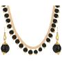 Efulgenz Bridal 14K Gold Plated Crystal Faux Pearl Beaded Collar Choker Necklace Earrings Jewelry Set for Bride Bridesmaids