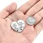 Jovivi Silver Tone Alloy BFF Necklace for 2-5 Best Friends Matching Heart Pendant Friendship Necklaces Women Girl Jewelry Gift Jovivi Silver Tone Alloy BFF Necklace for 2-5 Best Friends Matching Heart Pendant Friendship Necklaces Women Girl Jewelry Gift