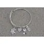 Infinity Collection Autism Bangle Bracelet, Autism Ribbon Awareness Jewelry, Autism Puzzle Piece, Hope Charm Bracelet Infinity Collection Autism Bangle Bracelet, Autism Ribbon Awareness Jewelry, Autism Puzzle Piece, Hope Charm Bracelet
