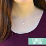 Emma Lou Friend Necklace, Stainless Steel Tiny Heart Necklace, Friendship Jewelry, Bff And Bestie Gifts for Women