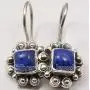 SilverStarJewel 925 Sterling Silver Lapis Lazuli Earrings 0.9'' Gemstone Gift SilverStarJewel 925 Sterling Silver Lapis Lazuli Earrings 0.9'' Gemstone Gift