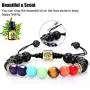 Chakra Bead Bracelets for Women - 7 Chakras 8mm Lava Rock Stone Bracelets - Men Stress Relief Yoga Beads Aromatherapy Essential Oil Diffuser Bracelets Anxiety Bracelet Chakra Bead Bracelets for Women - 7 Chakras 8mm Lava Rock Stone Bracelets - Men Stress Relief Yoga Beads Aromatherapy Essential Oil Diffuser Bracelets Anxiety Bracelet