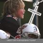 Palterwear Sport Necklace for Boys and Teens - Stainless Steel Pendant with Ball Charm and Inspirational Text (American Football)