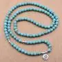 Self-Discovery 108 Natural Beads Mala Yoga Jewelry Meditation Beads Bracelet Necklace with OHM Charm Self-Discovery 108 Natural Beads Mala Yoga Jewelry Meditation Beads Bracelet Necklace with OHM Charm