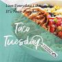 MAOFAED Funny Taco Gift Taco Lover Gift Live Everyday Like It’s Taco Tuesday Mexican Food Lover Gift