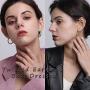 Twisted Chunky Hoop Earrings 14K Gold Plated Dainty Lightweight Hypoallergenic Open Hoops Earrings for Women Gift
