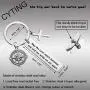 CYTING Christian Keychain Genesis 31:49 May The Lord Watch Between You And Me While We Are Apart Religious Jewelry Long Distance Gift For Couple Family Best Friends