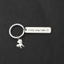 WUSUANED Pug Keychain Crazy Pug Lady Keychain with Pug Charm Pug Jewelry Gift for Pug Owner Lover