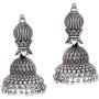 Aheli Antique Oxidized Vintage Boho Bohemian Jhumki Jhmuka Earrings Indian Bollywood Ethnic Wedding Fashion Tribal Jewelry for Women