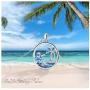 Waysles Turtle Necklace for Women Sterling Silver Tropical Palm Tree/Ocean Wave and Cute Turtle Pendant Necklaces Lovely Jewelry Gift for Women Girls