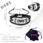 G-Ahora Anime Haikyuu Leather Wristband Braided Bracelet Cool Cosplay Wristband Bangle for Men Women G-Ahora Anime Haikyuu Leather Wristband Braided Bracelet Cool Cosplay Wristband Bangle for Men Women