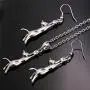 U7 Cute Cat Necklace Rhinestone with Chain Platinum/18K Gold Plated Girls Charm Smooth Collarbone Necklace U7 Cute Cat Necklace Rhinestone with Chain Platinum/18K Gold Plated Girls Charm Smooth Collarbone Necklace