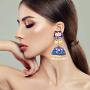 Indotribe Bollywood Earrings Jhumka Earrings For Women Indian Earrings For Women Jhumka Earrings Meenakari Earrings Indian Jewelry For Women Earrings Indian Jhumka Earrings Indian Earrings