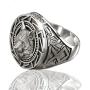 Slavic Wolf Ring for Men, Norse Viking Nordic Wolf Head Ring, Retro Wolf Totem Rings, Wolf Signet Rings, Amulet Ring, Animal Wolf Jewelry for Men Boys