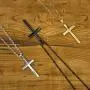 AK-SHIP Cross Necklace, Gold Silver Black Stainless Steel Plain Cross Pendant Necklace Box Chain【20 Inches】 AK-SHIP Cross Necklace, Gold Silver Black Stainless Steel Plain Cross Pendant Necklace Box Chain【20 Inches】