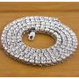 LARDROK Hip Hop Bling Arrow Cubic Zirconia Bling Sparking Wedding Gift Boy Men Cool Tennis Long Chain Tennis Cz Necklace