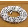 LARDROK Hip Hop Bling Arrow Cubic Zirconia Bling Sparking Wedding Gift Boy Men Cool Tennis Long Chain Tennis Cz Necklace