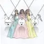 FAADBUK Friendship Jewelry Hamilton Inspired Gift Angelica Eliza & Peggy Schuyler Sisters Gift