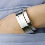 Joycuff Inspirational Mantra Cuff Bracelets for Women Silver Funny Encouragement Motivational Gifts for Her Best Friend Friendship Sister Mother Daughter