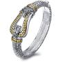 UNY Fashion Brand Hardy Jewelry Horse Shoe Bangle Elegant Valentine