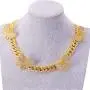 QNNY 12mm Butterfly Bracelet Necklace for Men Women 8 18 20 24 Inch Cuban Chain Link 18K Gold Plated Iced Out Miami Hip Hop Jewelry