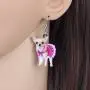 NEWEI Acrylic Sweet Chihuahua Dog Earrings Drop Dangle Animal Jewelry For Gift Girl Women NEWEI Acrylic Sweet Chihuahua Dog Earrings Drop Dangle Animal Jewelry For Gift Girl Women