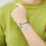 Sunflower Charm Bracelets for Women Girls, Stainless Steel Expandable Bangle Bracelets Engraved Letter Sunflower Bee You Are My Sunshine My Only Sunshine Initial Charm Sunflower Bracelets Jewelry Gift