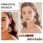 American Flag Faux Leather Earrings Women Teardrop Leaf Petal Dangle Earring 4th of July Patriotic Jewelry Accessory American Flag Faux Leather Earrings Women Teardrop Leaf Petal Dangle Earring 4th of July Patriotic Jewelry Accessory