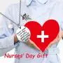Zuo Bao Nurses Prayer Necklace with RN Charm,Gifts for Nurses, Nursing Graduation, Medical Jewelry