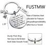 FUSTMW Fitness Gifts Bodybuilder Keychain Dumbbell Gifts Fitness Trainer Gift Gym Workout Jewelry for Fitness Instructor Gifts