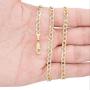 Nuragold 10k Yellow Gold 4.5mm Cuban Chain Curb Link Diamond Cut Pave Two Tone Bracelet, Mens Womens Lobster Lock 7'' 7.5'' 8'' 8.5'' 9''