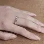 BOCIOL Silvering dad Rings for Men, for dad Rings for Men Stainless Steel Jewelry Custom Ring for dad