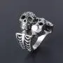 MZC Jewelry Vintage Gothic Skull Ring Stainless Steel Men Women Statement Punk Party Ring Size 8 to 12 MZC Jewelry Vintage Gothic Skull Ring Stainless Steel Men Women Statement Punk Party Ring Size 8 to 12