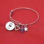 De&ai Mama Llama Charm Bracelet, Animal Mama Llama Jewelry for Moms Grands Women Christmas Birthday Gift