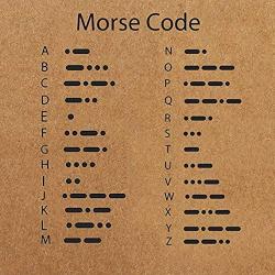 SecreTalk Morse Code Bracelet, Best Friend Unique Gift for Her Family Friend Women Men