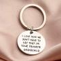 SEIRAA Grandparents Gift Grandpa Keychain Gift for Grandma from Grandchildren Favorite Grandchild Keychain Grandmother Gift
