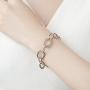 UNY Link Bracelet Designer Brand Inspired Antique Women Jewelry Cable Wire Vintage Valentine Christmas Gifts