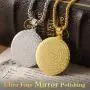 LE-SEKAI Bible Verse Prayer Necklace, 2PACK Praying Hands Necklace Stainless Steel Christian Jewelry Unisex Mirror Polished Medal Pendant with 24”Chain for Man & Woman – Silver Gold LE-SEKAI Bible Verse Prayer Necklace, 2PACK Praying Hands Necklace Stainless Steel Christian Jewelry Unisex Mirror Polished Medal Pendant with 24”Chain for Man & Woman – Silver Gold