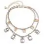Ingemark Initial Birthstone Tennis Chain Choker Bling Charm Pendant Necklace Women Girls Birthday Wedding Jewelry Accessory Gifts Ingemark Initial Birthstone Tennis Chain Choker Bling Charm Pendant Necklace Women Girls Birthday Wedding Jewelry Accessory Gifts