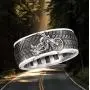 Motorcycle Ring for Men, Tire Tread Motorcycle Ring, Motorcycle Biker Ring for Men, Groove Ring, Hip Hop Ring, Punk Rock Ring Jewelry Gift for Men Boys Motorcycle Ring for Men, Tire Tread Motorcycle Ring, Motorcycle Biker Ring for Men, Groove Ring, Hip Hop Ring, Punk Rock Ring Jewelry Gift for Men Boys