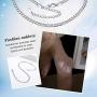 Silvora Sterling Silver Anklet for Women/Men, Minimalist Durable Cuban Link/Figaro Chain Foot Bracelet Anklets for Beach Party - Send with Gift Box