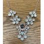 My Prime Gifts Snap Jewelry Rose Gold Double Heart Rainbow Rhinestone fits 18-20mm Standard Ginger Style Charms Accessories