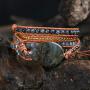 YGLINE Leather Handmade 7 Chakra Yaga Bead Wrap Bracelet Jewelry