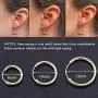 Silver Hoop Earrings for Women Men Girls- Cartilage Earring Endless Small Hoop Earrings Set,3 Pairs of Hypoallergenic 925 Sterling Silver Tragus Earrings Nose Lip Rings (8mm/10mm/12mm) Silver Hoop Earrings for Women Men Girls- Cartilage Earring Endless Small Hoop Earrings Set,3 Pairs of Hypoallergenic 925 Sterling Silver Tragus Earrings Nose Lip Rings (8mm/10mm/12mm)