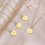 Letter Necklace for Women Teen Girls, H Initial Necklaces 14K Gold Plated, Stainless Steel Personalized Pendant Birthday Christmas Gift for Girls Children