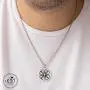 555Jewelry Unisex Stainless Steel Navigator Navigation Compass Pendant Necklace 555Jewelry Unisex Stainless Steel Navigator Navigation Compass Pendant Necklace