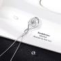 MUATOGIML Mothers Birthday Gifts 925 Sterling Silver Love You Mom Heart Infinity Pendant Necklace for Women Nana