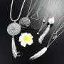 Finrezio 12PCS Long Pendant Necklace for Women Simple Three Triangle Arrow Circle Leaf Tree Pearl Knot Tassel Y Strands Statement Necklaces Set Finrezio 12PCS Long Pendant Necklace for Women Simple Three Triangle Arrow Circle Leaf Tree Pearl Knot Tassel Y Strands Statement Necklaces Set