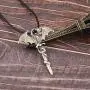 KUIYAI Glow in The Dark Dragon Sword Necklace Luminous Pendant Necklace Sword Pendant Wings Dragon Necklace KUIYAI Glow in The Dark Dragon Sword Necklace Luminous Pendant Necklace Sword Pendant Wings Dragon Necklace