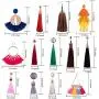 Duufin 32 Pairs Tassel Earrings Colorful Bohemian Tassel Earring Long Layered Dangle Earrings Tassel Drop Hoop Fringe Tiered Earrings for Women Girls Duufin 32 Pairs Tassel Earrings Colorful Bohemian Tassel Earring Long Layered Dangle Earrings Tassel Drop Hoop Fringe Tiered Earrings for Women Girls